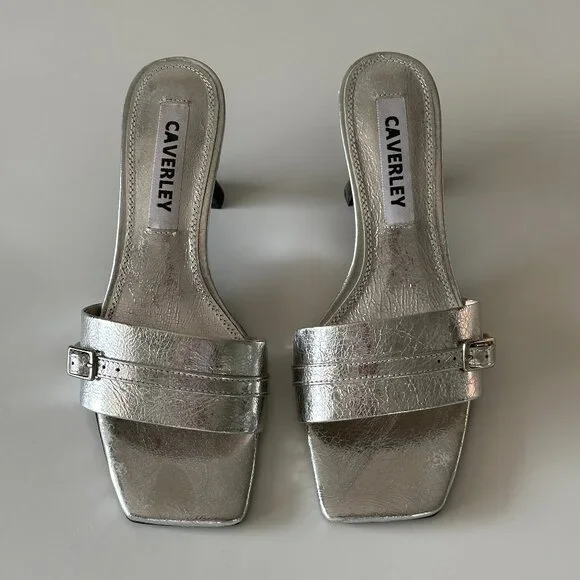 Caverley Silver Sandals - Picture 3 of 9